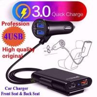 ราคา 【Hot】เครื่องชาตแบต 12v ที่ชา 4 USB พอร์ตเร็ว3.0 &2.4A & 3.Aทีชาตแบตในรถ24vที่ชาร์จในรถหัวชาร์จในรถช่องเสียบUSBในรถ (6450497166)