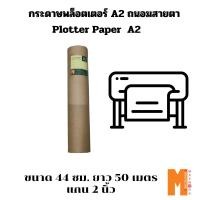ราคา Maxwork กระดาษพล็อตเตอร์ A2 สีขาวแบบถนอนสายตา ขนาด 44 ซม. ยาว 50 เมตร แกน 2 นิ้ว ออกใบกำกับภาษีได้ (26132711565)