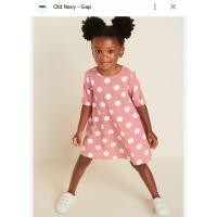 ราคา ของเหลว ชุดเดรสผ้าลินินสีชมพู Old Navy auth ของแท้ลายจุดและแขนสั้นบานสําหรับเด็กผู้หญิง 3 4 ปี ชุดอยู่บ้านชุดนอน (52803916401)