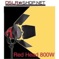 ราคา ไฟต่อเนื่อง Redhead Bulb 800w 3200K + ขาตั้ง 190 CM. (1098107800)
