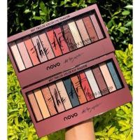ราคา NOVO Twelve Color Eye Shadow พาเลท 12 สี เนื้อแมทและเนื้อชิมเมอร์ ในตลับเดียว (1307299514)