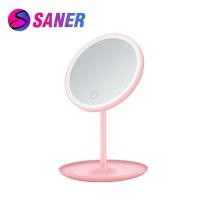 ราคา Saner กระจกแต่งหน้าLED กระจกมีไฟLED แต่งหน้าถาดเก็บของ แต่งหน้าLED มีไฟส่องหน้า มีไฟ NO:QC1929 (25760572480)