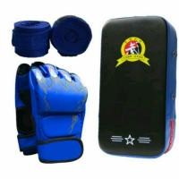 ราคา ล้างสต๊อก เลิกขาย ราคาทุนจ้า นวมต่อยมวย MMAพร้อมเบาะฝึก +เชือกรัด ชุดนวมต่อย มวยพร้อมเป้าเตะ (2494390611)
