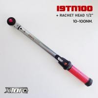 ราคา ประแจปอนด์ 1/2" 10-100NM i9TN100D (ถอดหัวได้) XTORQ ประแจทอร์ค ประแจวัดแรงบิด 1/2" 4 หุน (13622119267)