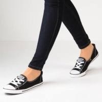 ราคา Converse all star ballet lace OX black (1916969106)