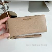 ราคา ของแท้100% กระเป๋าสตางค์ซิปรอบ Michael Kors Jet Set Wallet 35T7GTVE7L flash (24786845384)