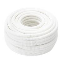 ราคา ท่อร้อยสายไฟและอุปกรณ์ ท่ออ่อนลายลูกฟูก HACO 20 มม. 5 ม. สีขาว (4395224603)
