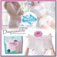 ราคา Pureen SoftFeel กางเกงอนามัยแบบใช้แล้วทิ้ง Seluar Tuala Wanita Pai Buang ป้องกันแบคทีเรีย Pad Pants Panty premium ML XL (56055247284)