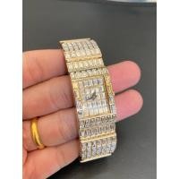 ราคา DKNY NY-4278 Lady เรือนทอง หน้าเพชรเหลี่ยม ของแท้ มือสอง สภาพดี (43956671603)