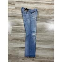 ราคา กางเกงยีนส์ Dolce & Gabbana มือ2 ของแท้ % Low-Rise Wide Leg Jeans ป้ายหลังเป็นหนังสัตว์เก๋มาก เอวต่ำ 35“ ยาว 36.5” (40164190575)