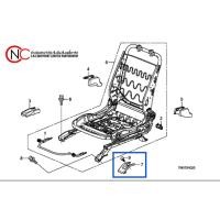 ราคา พลาสติกครอบรางเบาะ หน้า HONDA CITY ปี2009-2013 แท้ศูนย์ (ตำแหน่ง ตัวหน้า) (25895170716)