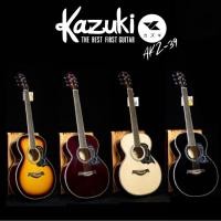 ราคา กีต้าร์โปร่ง Kazuki A300 กีตาร์โปร่ง kazuki AKZ-39 กีตาร์ Kazuki AKZ-39 กีต้าร์โปร่ง39นิ้ว (7925355249)