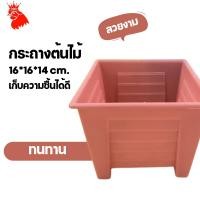 ราคา กระถางต้นไม้ กระถางพลาสติกทรงสูง กระถางพลาสติกสี่เหลี่ยม (8575001998)
