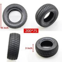 ราคา 200x75 Outer Tire Tyre Widened version for Speedway Front tyre Folding Electric E-Scooter Razor Sco (47653825513)