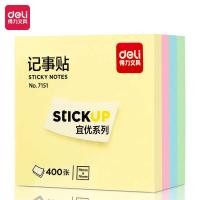 ราคา Deli 7151 Color Sticky Notes Creative N Times Sticky Note Paper Square Note Paper Office Stationery (51755472634)