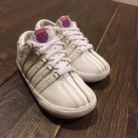 ราคา K-swiss จิ๋ว Size 13.5 หล่อมากกกกก #รองเท้าเด็กมือสองของแท้ % (6906025590)