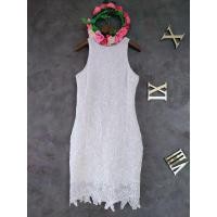 ราคา เดรสมือสอง ลูกไม้สีขาว (9946359112)