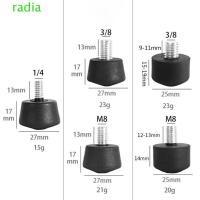 ราคา AndoerZAP ขาตั้งกล้องยาง, Anti-slip 3/8 1/4 นิ้ว Monopod Foot Pad, Universal Feet Mount ยาง Spike ขาตั้งกล้องอะแดปเตอร์ขาตั้งกล้องฟุต Mat RADIANT/Benro/Gitzo/Manfrotto (51556259841)