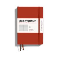 ราคา Leuchtturm1917 The Natural Colors 2023 A5 “Fox Red” สมุดโน๊ต Leuchtturm1917 ขนาด A5 สีแดงส้ม (20060631091)
