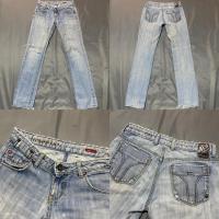 ราคา กางเกงยีนส์เอวต่ำ Miss sixty แบรนด์วินเทจ พร้อมโค้ดลด50% (29508089341)