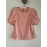 ราคา เสื้อมือ2 สภาพ 90% อก 34 ผ้าชีฟองสีส้ม (25201329906)