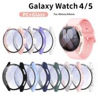 ราคา เคส Samsung Galaxy Watch 5 / Watch 4 40mm 44mm เคส ฟิล์มกระจก กรอบกันรอย ซัมซุง galaxy watch 5/4 (25805451245)