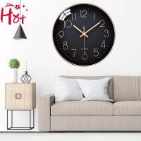 ราคา GE 12 นิ้วนาฬิกาแขวนนาฬิกาควอตซ์โมเดิร์น Nordic Minimalist นาฬิกาแขวนพลาสติกตกแต่งบ้านสแควร์ (54854133172)