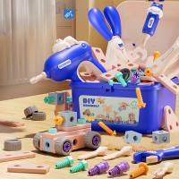 ราคา ชุดเครื่องมือช่างน้อย ต่อแบบ ไขน๊อตจริง ชุดซ่อมของเล่นเด็ก เล่นบทบาทสมมติ ของเล่นฝึกทักษะ (27185202766)