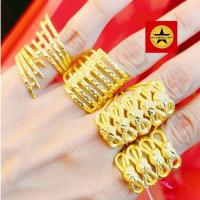 ราคา ✨รวมแหวนทองแท้96.5% (น้ำหนัก 2 สลึง) ✨เลือกลายทางแชท (44478846277)