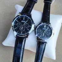 ราคา นาฬิกาคู่ สายหนัง คาสิโอแท้ casio mtp-v300l-1a Ltp-v300l-1a รับประกันปี พร้อมกล่อง (28725243842)
