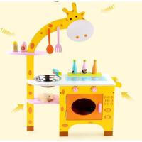 ราคา AP Wooden Toys ของเล่นไม้ ชุดครัวยีราฟ สุดน่ารัก (3912325746)