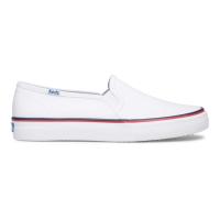 ราคา [size 5.5-6] Keds รุ่น Double Decker Varsity รองเท้าผ้าใบ ผู้หญิง สี White - WF62940AW (43017321351)