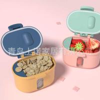 ราคา /Disney Cartoon Baby Milk Powder Box Portable Outing อาหารเสริมข้าว Noodle Box Sealed Can Moisture-Proof (47553900380)