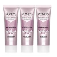 ราคา (15g/แพ็ก 6 ชิ้น) Pond's พอนด์ส โฟมล้างหน้า ไบรท์ มิราเคิล ไนอาซอร์ซินอล (ชมพู) สูตรลดจุดดำ+ผิวกระจ่างใส (25311248624)