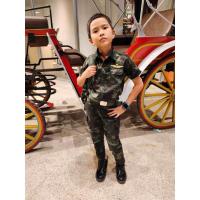 ราคา ชุดผู้พันทหารอากาศเด็กชาย3ชิ้น แขนสั้น ชุด อาชีพเด็ก ใส่ได้ชายหญิง (24875723740)