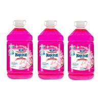 ราคา มาจิคลีน น้ำยาทำความสะอาดพื้น กลิ่นลิ่ลลี่บูเก้ สีชมพู 5200 มิลลิลิตร (3แกลลอน) (3959272316)