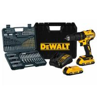 ราคา DEWALT สว่านไร้สาย 20V รุ่น DCD7771D2A-B1 Brushless (ครบชุด) พร้อมเซตชุดดอก 109 ชิ้น สว่าน (28227995592)