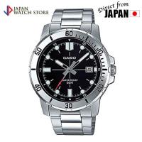 ราคา CASIO นาฬิกาข้อมือ CASIO รุ่น MTP-VD01D-1EVUDF วัสดุสเตนเลสสตีล สีดำ【หุ้นญี่ปุ่น】 (51955924270)