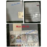 ราคา Muji แฟ้ม A4 / ไส้แฟ้ม มูจิ 8ห่วง/10ช่อง/4ช่อง ใส่การ์ด บัตร รูปภาพ (18593782313)