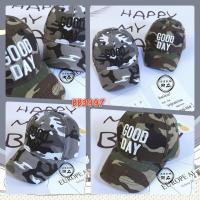 ราคา หมวกแก๊ปลายพราง ปักอักษร GOOD DAY (1030773895)