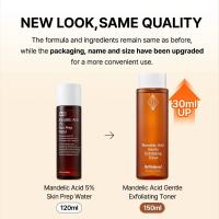 ราคา [สินค้าของแท้100%_ส่งตรงจากไทย] [BY WISHTREND] Mandelic Acid 5% Skin Prep Water 30&150 ml [Exp 2026.01] (9266253791)