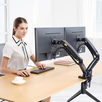ราคา ขาตั้งจอคอมพิวเตอร์แบบ 2 จอ รุ่น NB F160(รองรับจอขนาด17-30 นิ้ว)PC Monitor Arm Adjustable Gas Spring Full Motion Desktop (9174350914)
