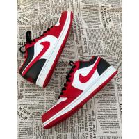 ราคา Nike Air Jordan 1 Low White Red Black 553558-163 (52056033145)