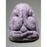 ราคา พระปิดตา เนื้อผงใบลาน ด้านหลังมีตราสัญลักษณ์ ไม่ทราบที่ (20828796156)