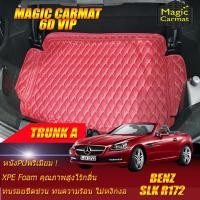 ราคา Benz SLK R172 2011-2016 Convertible (เฉพาะถาดท้ายรถแบบ A) พรมรถยนต์ SLK R172 SLK200 SLK250 SLK350 พรม6D VIP Magic Carmat (7064153436)