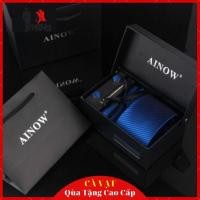 ราคา เน็คไทผู้ชายพร้อมกล่องของขวัญระดับไฮเอนด์ + คลิปหนีบเนคไท + กระดุมข้อมือ + ผ้าเช็ดหน้า (43808818562)