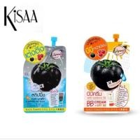 ราคา มาส์กเจลบำรุงผิว / บีบี ดูแแลผิวหน้า ที่มีสารสกัดหลักจากมะเขือเทศดำ Kisaa Sleeping Gel Mask & BB Cream. (53701271050)