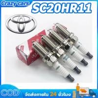 ราคา TOYOTA หัวเทียน Altis / Vios / Yaris / Collara / Rav4 รุ่น DENSO IRIDIUM SC20HR11 (จำนวน 4 หัว) รหัสแท้.90919-01253 (26213722021)