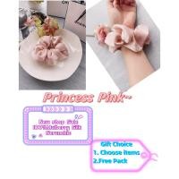 ราคา 100% ธรรมชาติ Mulberry SIlk Scrunchies สําหรับดูแลเส้นผม 22 momme 5 ซม.ผมผูกผู้หญิง SIlk Scrunchie (24619547491)