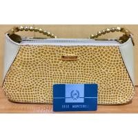 ราคา กระเป๋าสะพายสตรี กระเป๋าถือสตรี สีเบจ ยี่ห้อ IRIS MONTINI ของแท้ (6608937246)